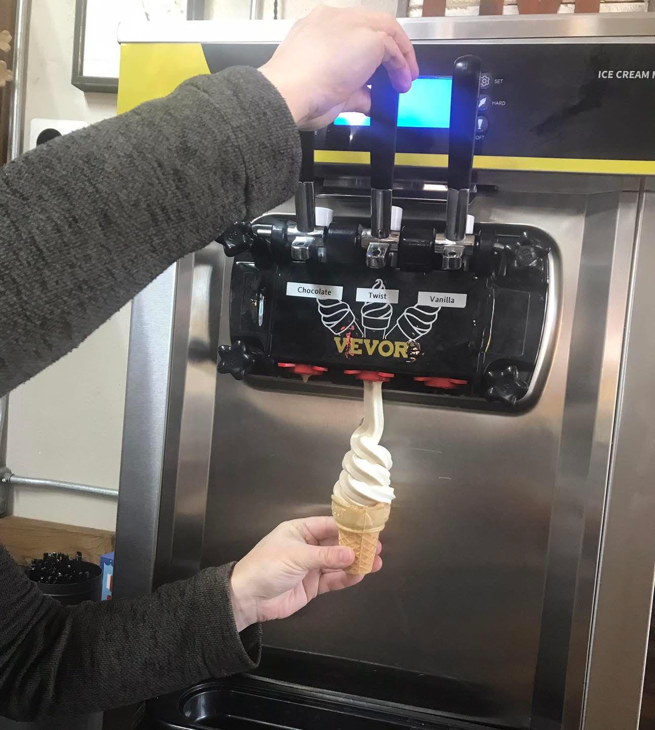 Soft-serve ice cream